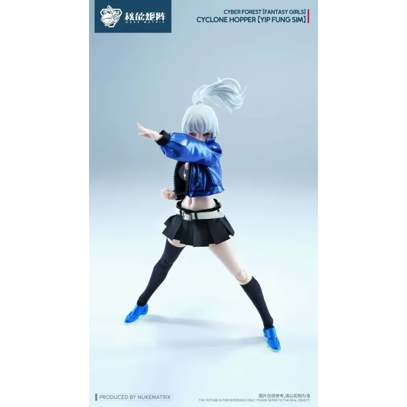 Original Character CYBER FOREST FANTASY GIRLS CYCLONE HOPPER YIP FUNG SIM NUKE MATRIX