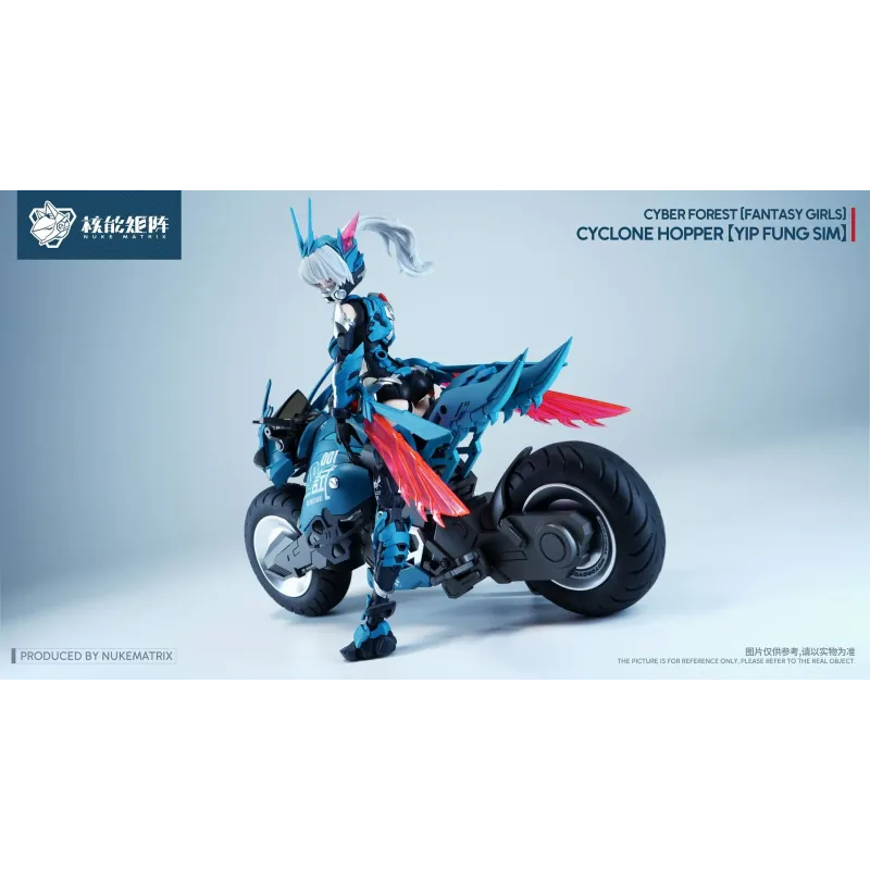 Original Character CYBER FOREST FANTASY GIRLS CYCLONE HOPPER YIP FUNG SIM NUKE MATRIX