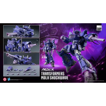 Transformers MDLX Shockwave Threezero
