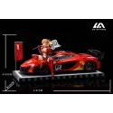 Neon Genesis Evangelion Asuka Langley McLaren Sports Car AF Studio