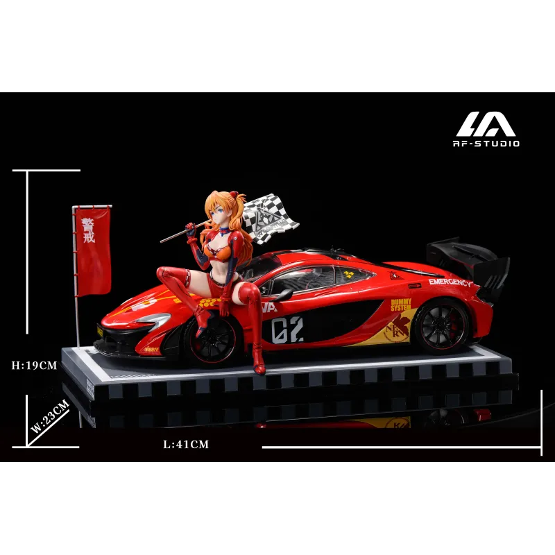 Neon Genesis Evangelion Asuka Langley McLaren Sports Car AF Studio