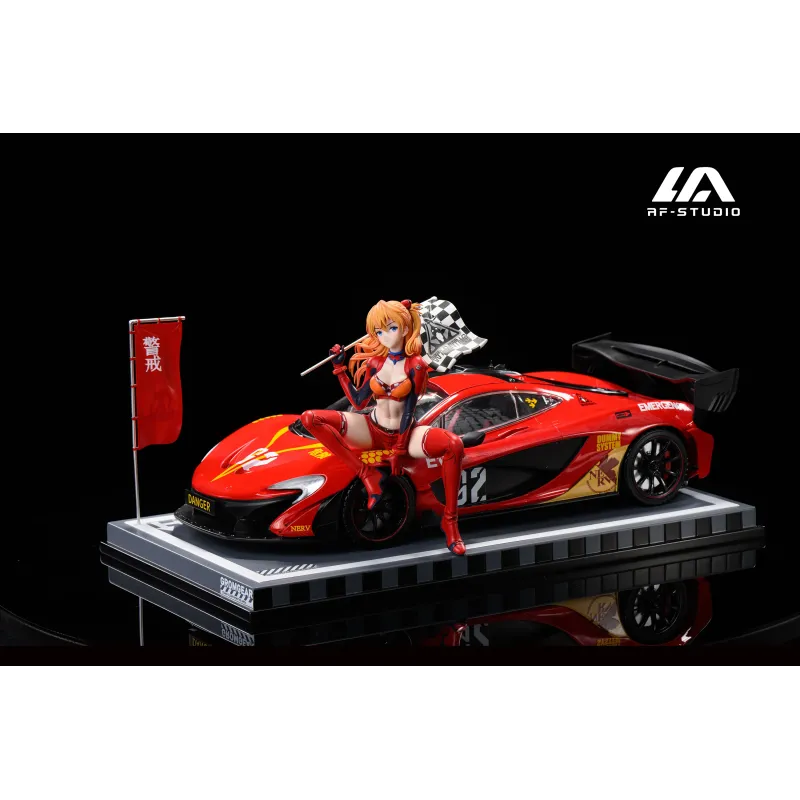 Neon Genesis Evangelion Asuka Langley McLaren Sports Car AF Studio