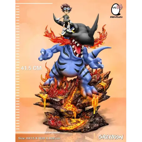 Digimon Tai & Greymon EGG Studio