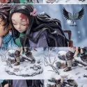 Kimetsu no Yaiba Kamado Tanjirou & Kamado Nezuko Saoirse Studio