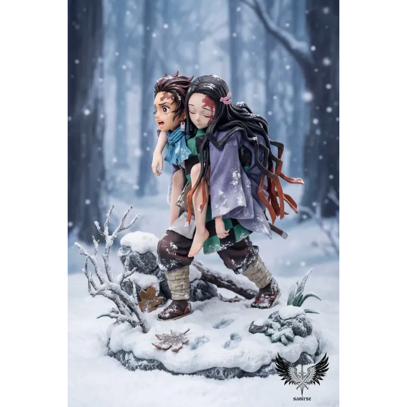 Kimetsu no Yaiba Kamado Tanjirou & Kamado Nezuko Saoirse Studio