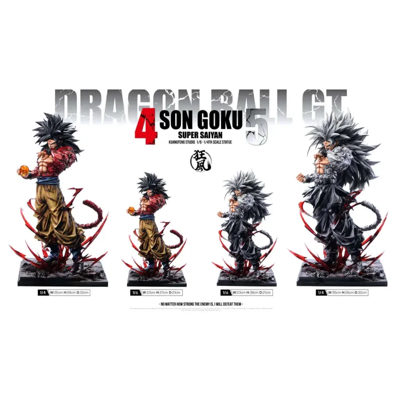 Dragon Ball GT Goku SSJ4 & SSJ5 Kuang Feng Studio
