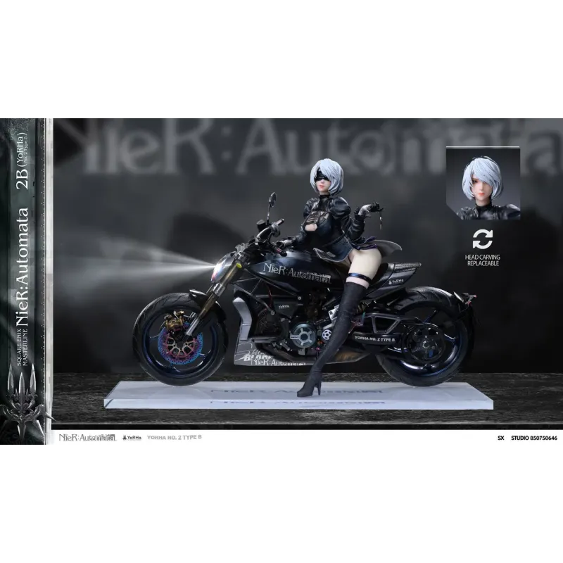 NieR Automata Motorcycle 2B Aetheria Studio & SX Studio