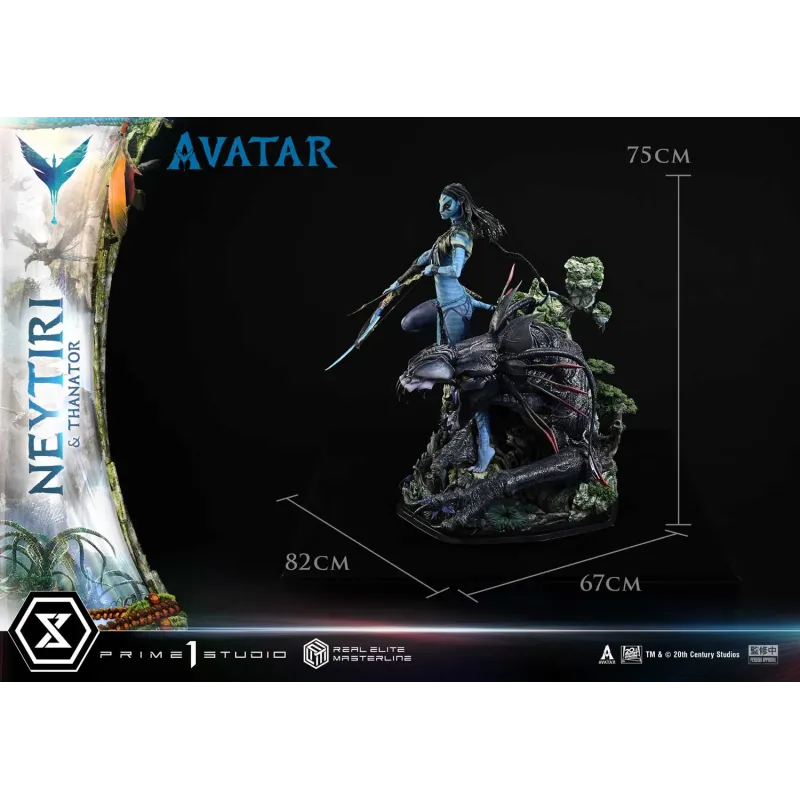 Avatar Neytiri & Thanator Prime 1 Studio