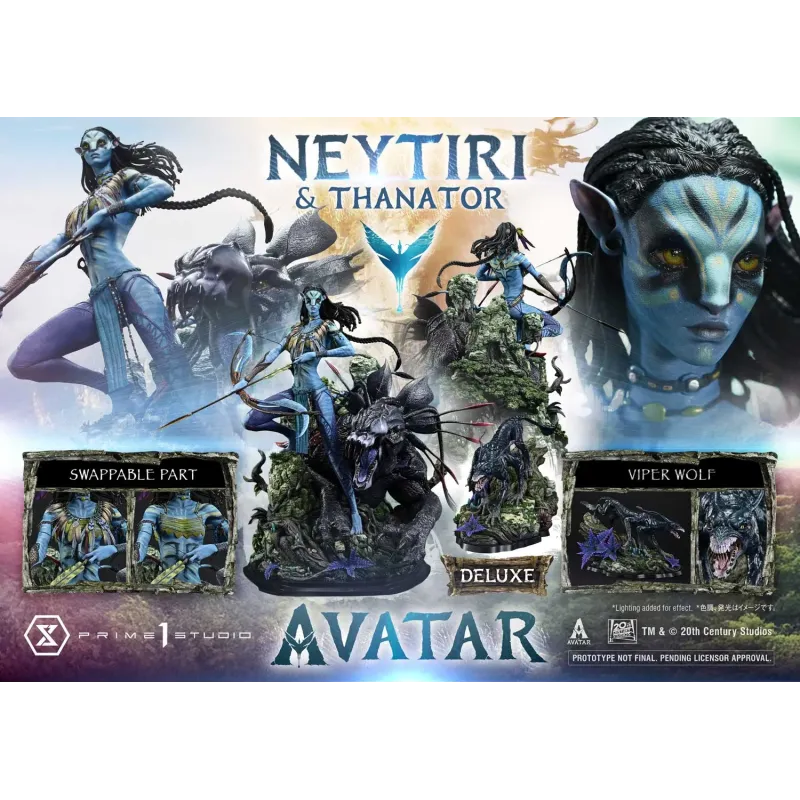 Avatar Neytiri & Thanator Prime 1 Studio