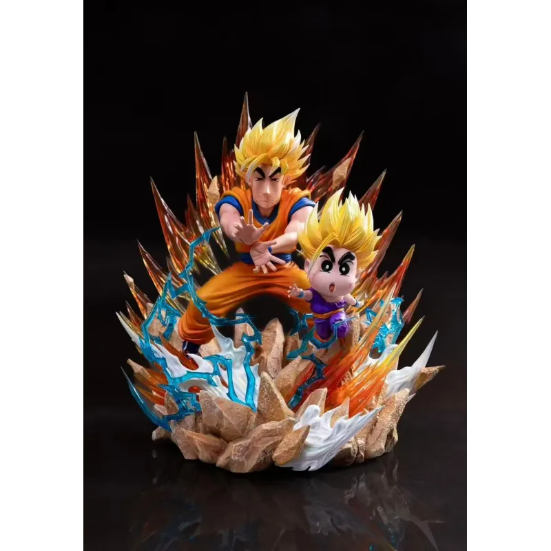 Shin Chan Cosplay Dragon Ball Father x Son Kamehameha Cotton Hall Studio