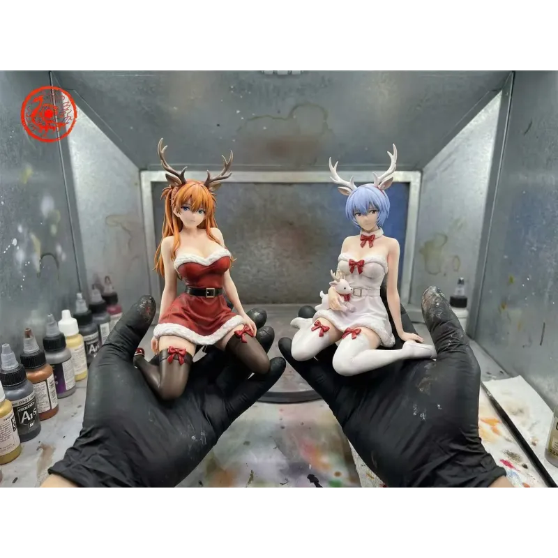 Neon Genesis Evangelion Christmas Rei & Asuka ZQ Studio
