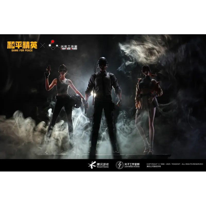 PUBG Jili & Special Force Helmets Man Light Year Studio & Game for Peace