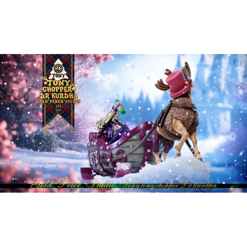 One Piece Chopper & Kureha Gold Peter Studio