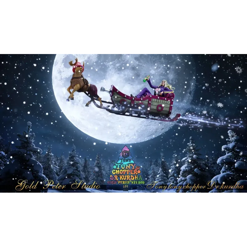 One Piece Chopper & Kureha Gold Peter Studio