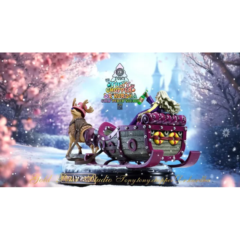 One Piece Chopper & Kureha Gold Peter Studio