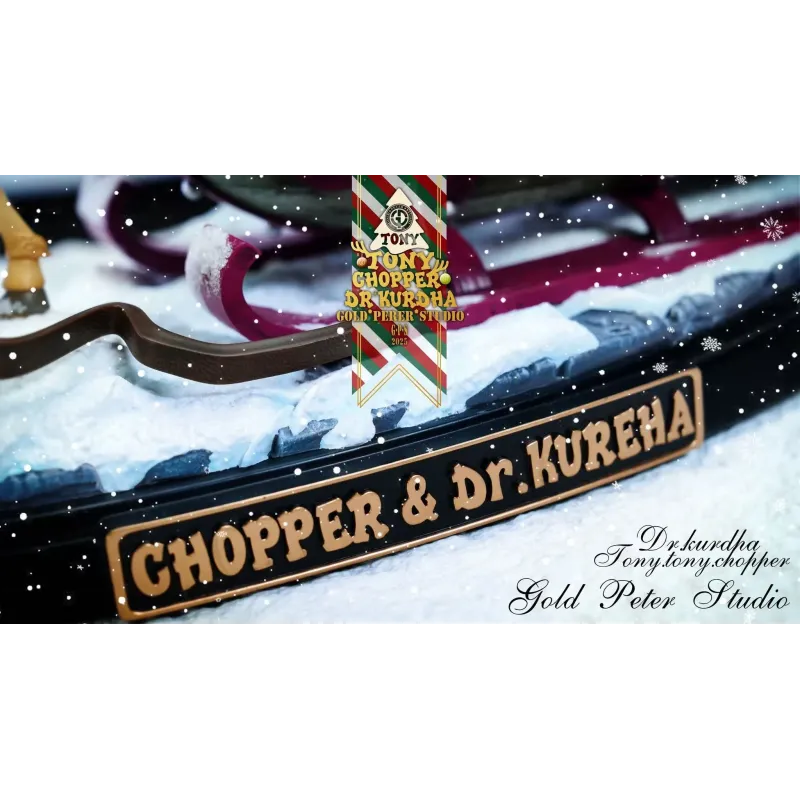 One Piece Chopper & Kureha Gold Peter Studio