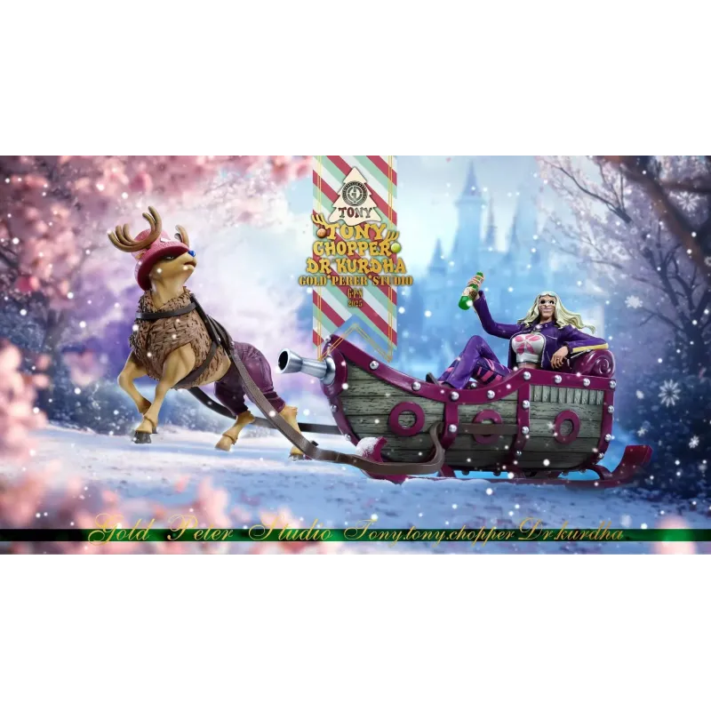 One Piece Chopper & Kureha Gold Peter Studio