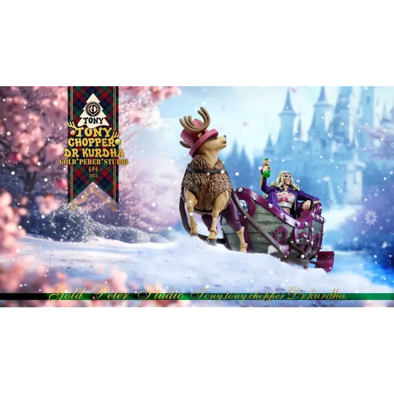 One Piece Chopper & Kureha Gold Peter Studio