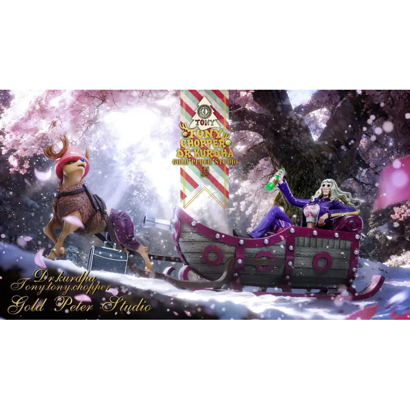 One Piece Chopper & Kureha Gold Peter Studio