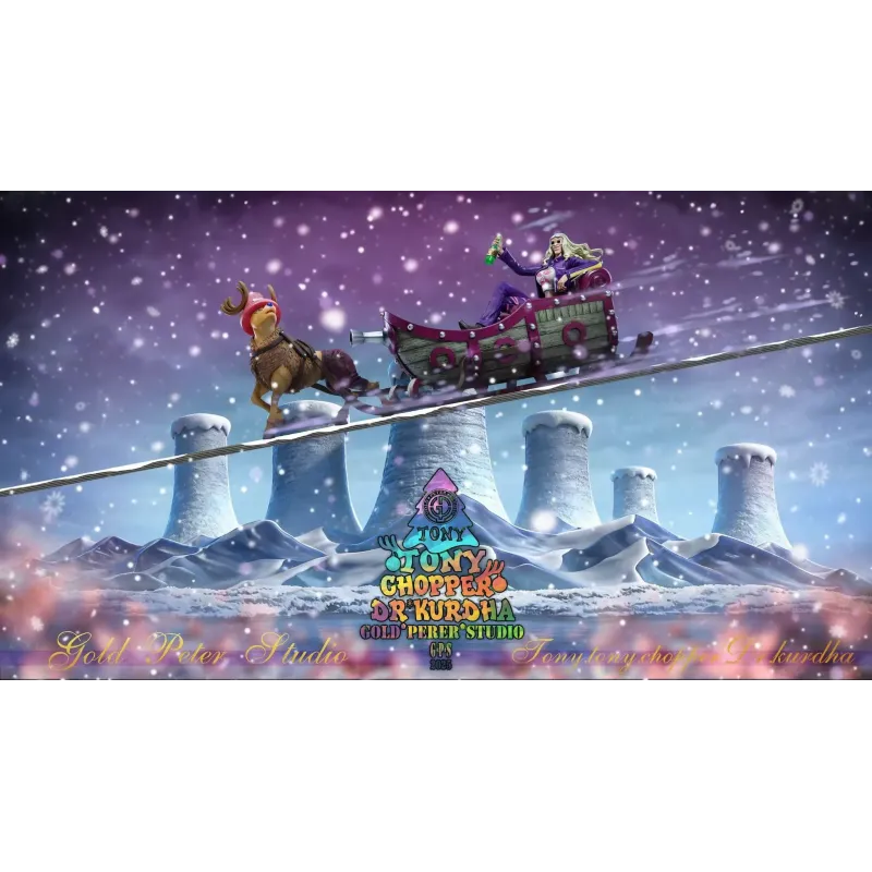 One Piece Chopper & Kureha Gold Peter Studio