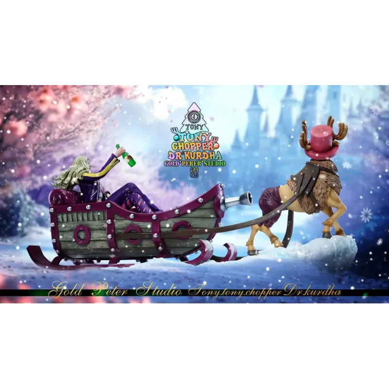 One Piece Chopper & Kureha Gold Peter Studio