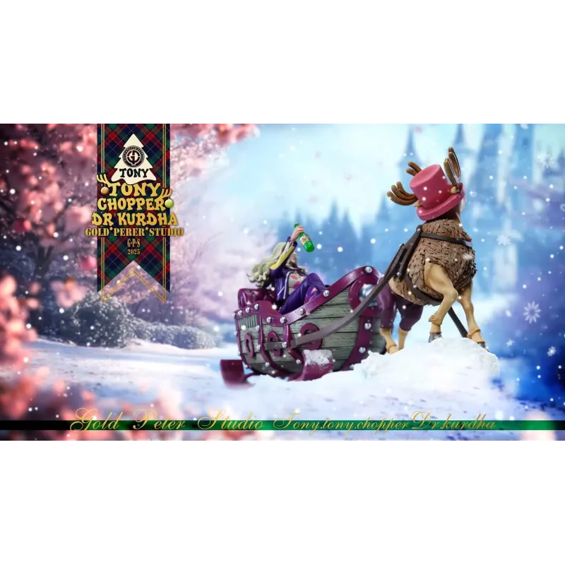 One Piece Chopper & Kureha Gold Peter Studio