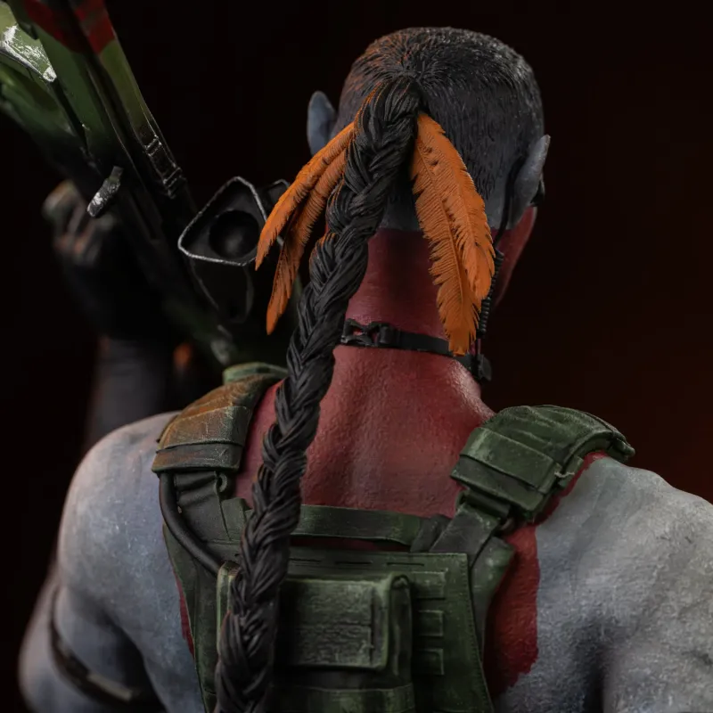 Avatar 3 Fire and Ash Miles Quaritch Iron Studios