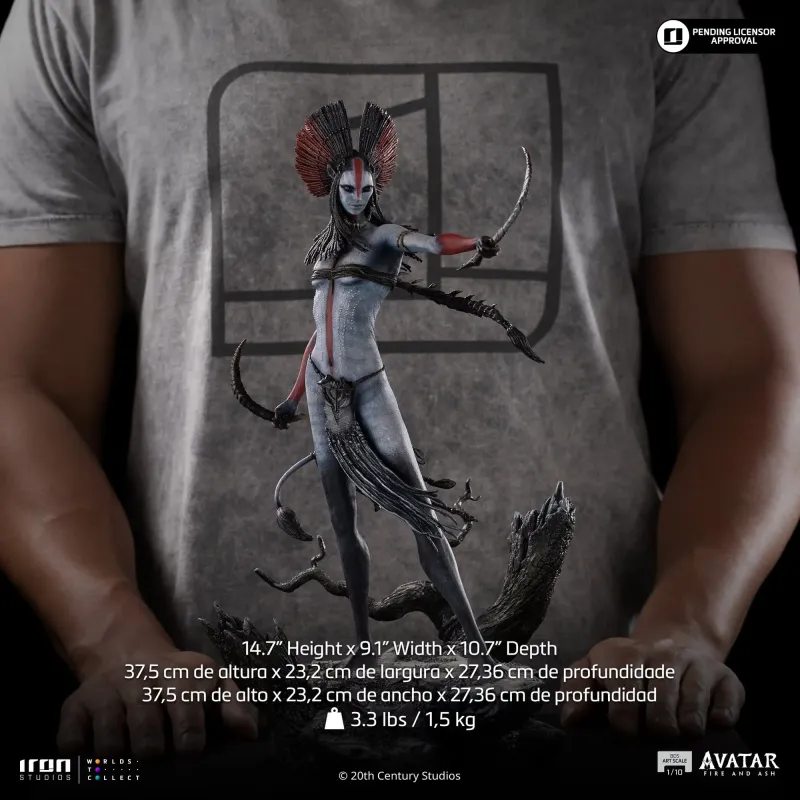 Avatar 3 Fire and Ash Varang Iron Studios