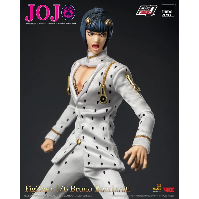 JOJOs Bizarre Adventure Golden Wind Bruno Bucciarati Threezero
