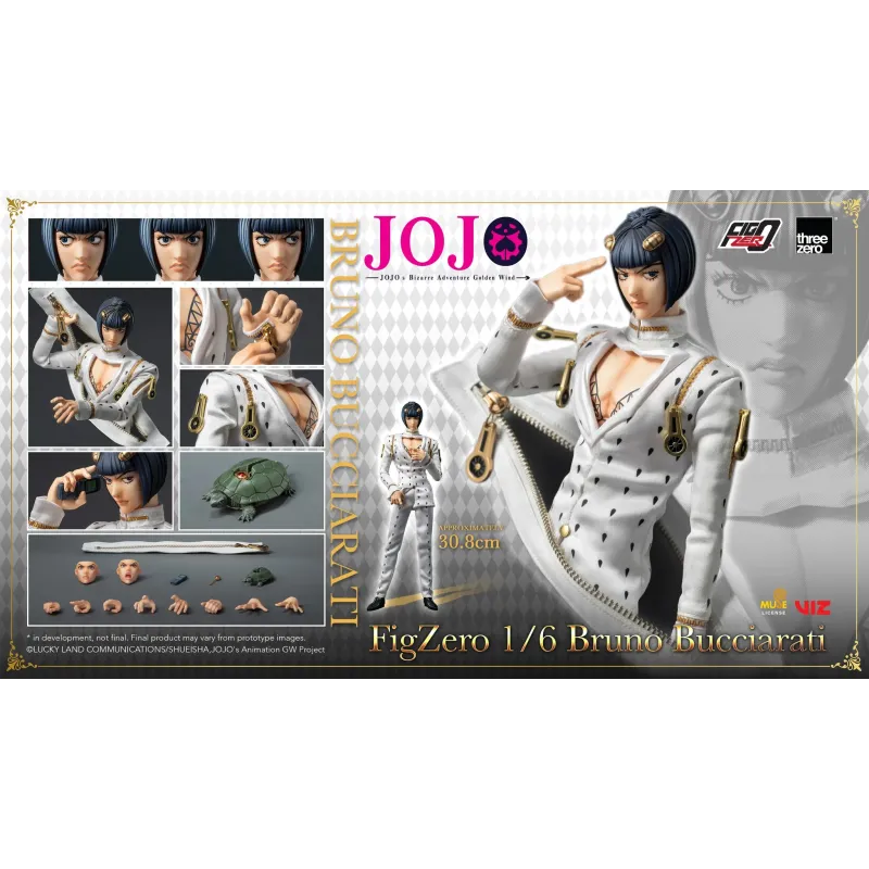 JOJOs Bizarre Adventure Golden Wind Bruno Bucciarati Threezero