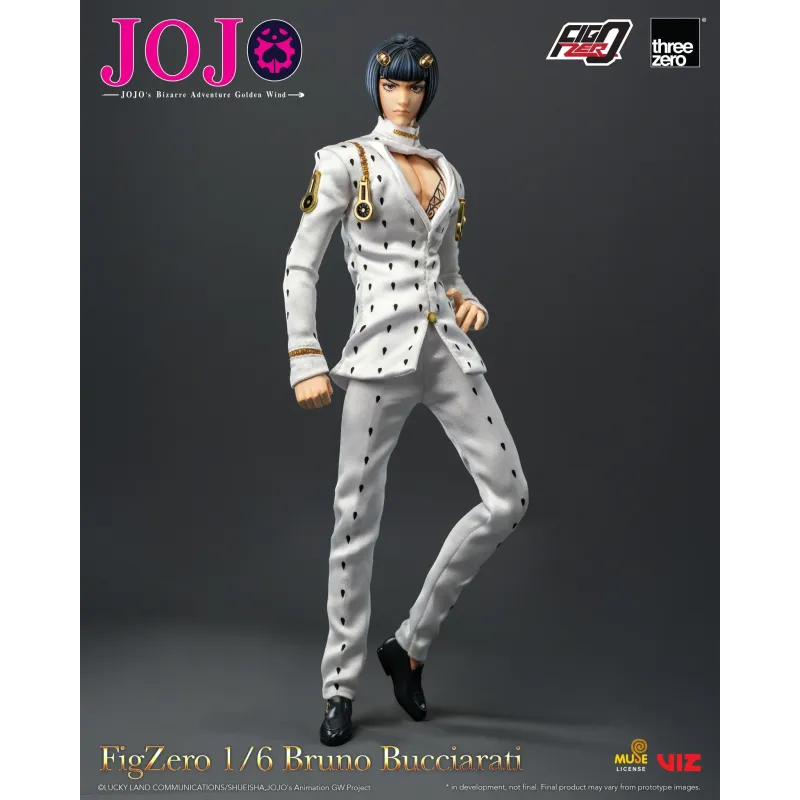 JOJOs Bizarre Adventure Golden Wind Bruno Bucciarati Threezero