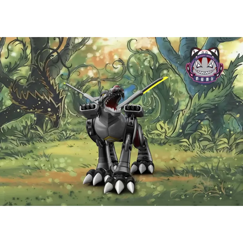 Digimon Metal Garurumon Ultimate Level Qiao Wu Mo Wan Studio