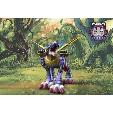 Digimon Metal Garurumon Ultimate Level Qiao Wu Mo Wan Studio