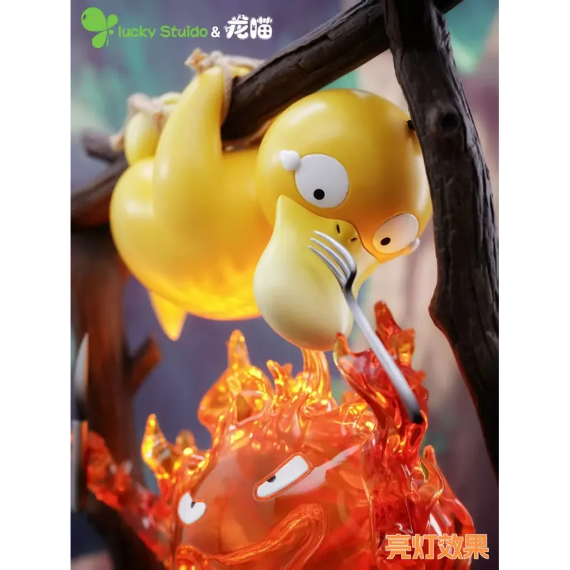 Pokemon Psyduck & Calcifer Lucky Studio & LongMiao Studio