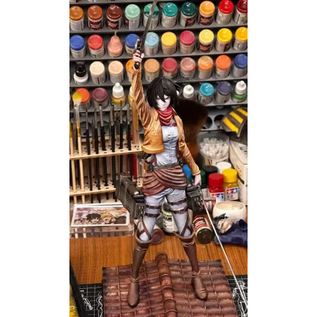 Attack On Titan Mikasa Ackerman Leo Studio