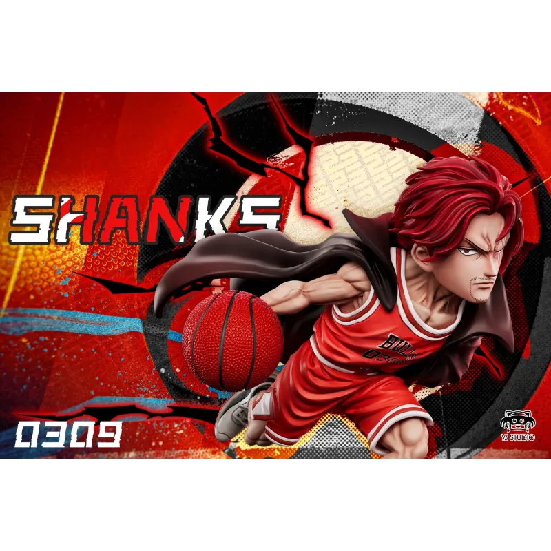 One Piece Dream Team 03 Chicago Bulls Red-Haired Shanks WCF YZ Studio