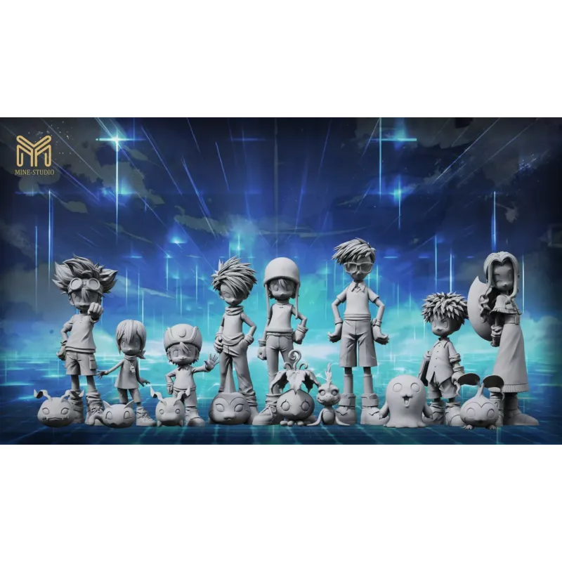 Digimon Character Series 01 First Generation Mine Studio