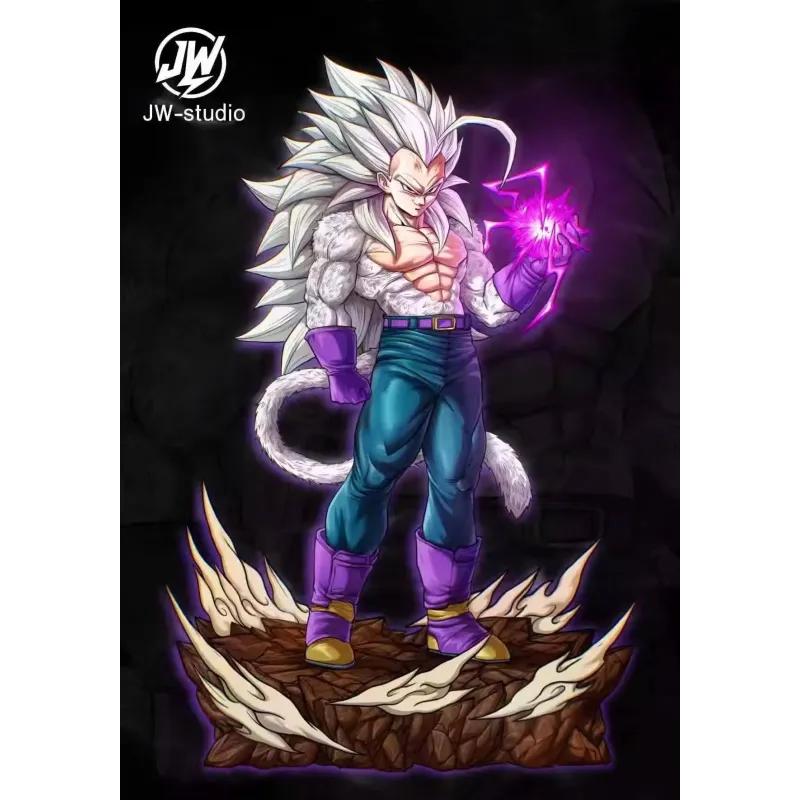 Dragon Ball Goku & Vegeta SSJ5 JW Studio