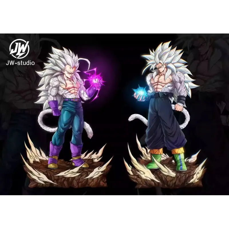 Dragon Ball Goku & Vegeta SSJ5 JW Studio