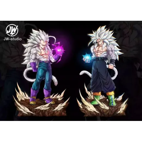 Dragon Ball Goku & Vegeta SSJ5 JW Studio