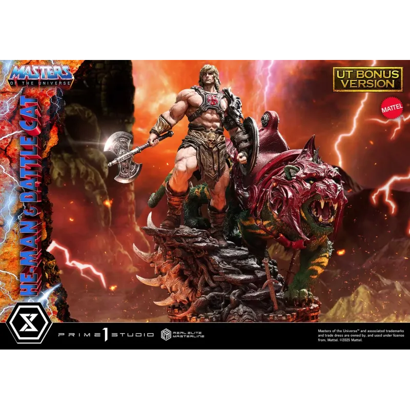 Masters of the Universe He-Man & Battle Cat Prime 1 Studio