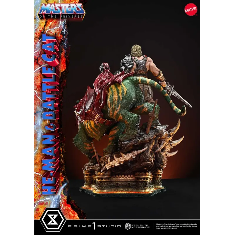 Masters of the Universe He-Man & Battle Cat Prime 1 Studio