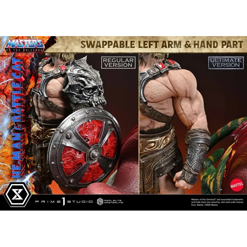Masters of the Universe He-Man & Battle Cat Prime 1 Studio