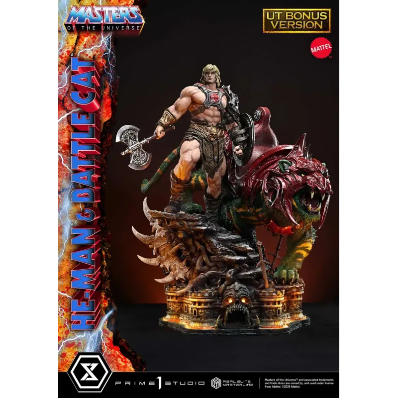 Masters of the Universe He-Man & Battle Cat Prime 1 Studio