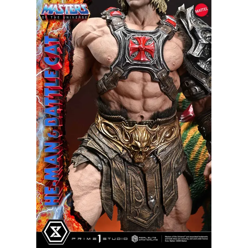 Masters of the Universe He-Man & Battle Cat Prime 1 Studio