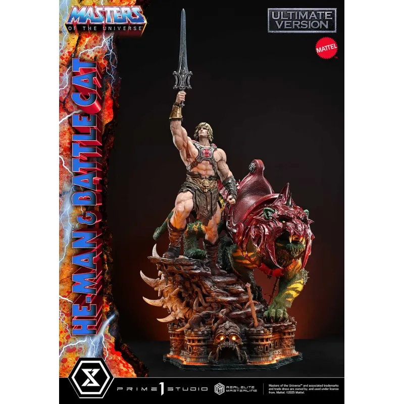 Masters of the Universe He-Man & Battle Cat Prime 1 Studio