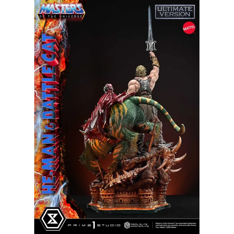 Masters of the Universe He-Man & Battle Cat Prime 1 Studio