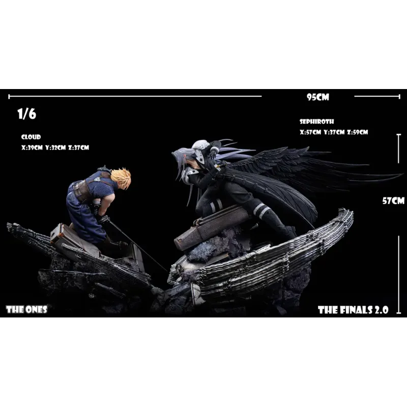 Final Fantasy Cloud vs Sephiroth The Ones Studio