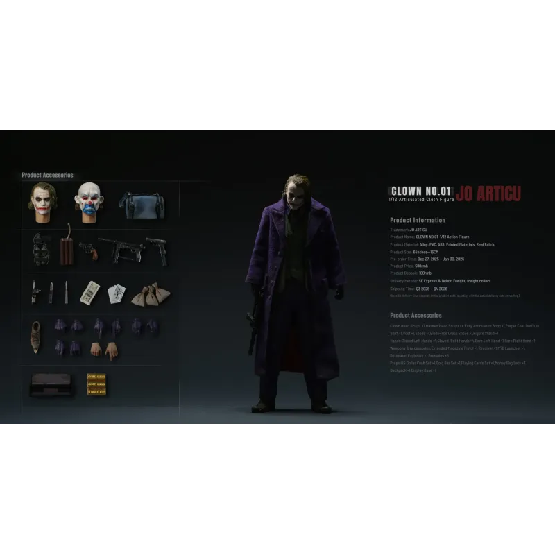 DC Comics Joker JO ARTICU Studio