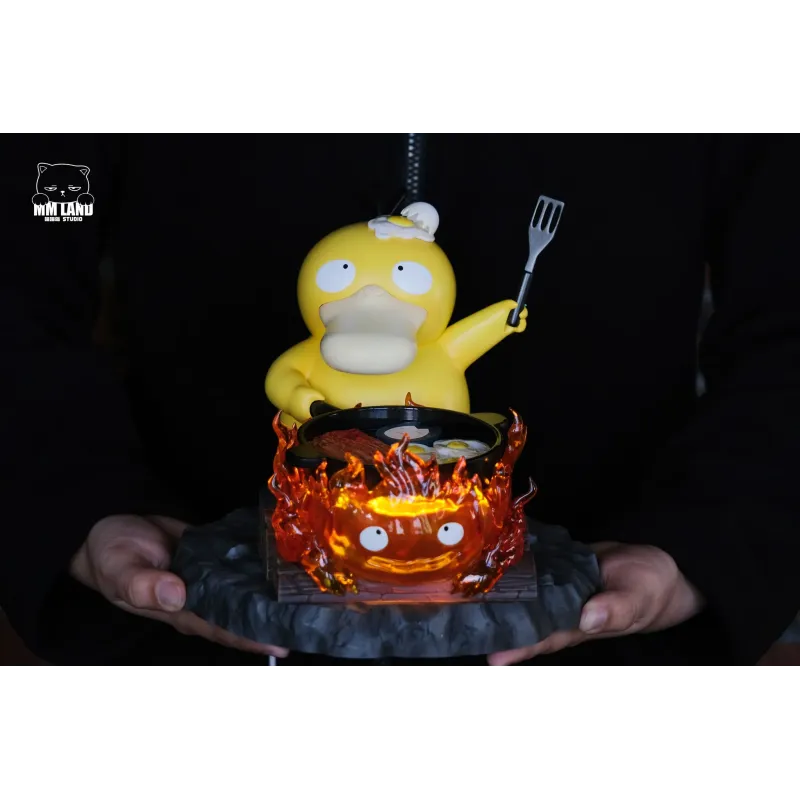 Howl’s Moving Castle Psyduck X Calcifer MMLAND Studio